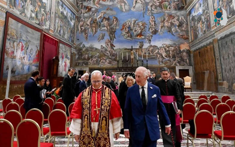 King Charles, Pope Leo XIV